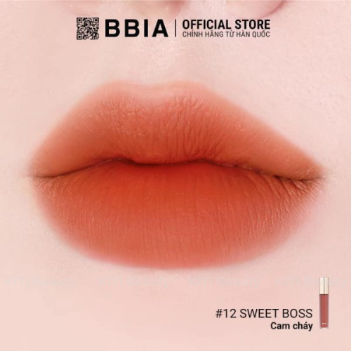 Son Kem Mịn Như Nhung Bbia Last Velvet Tint 5g